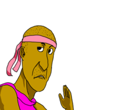 A colorful uncle sticker #1154891