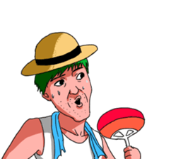 A colorful uncle sticker #1154894