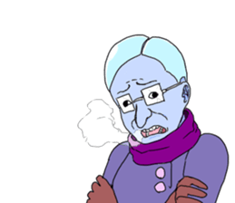 A colorful uncle sticker #1154895