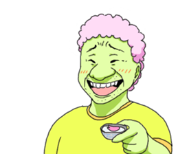 A colorful uncle sticker #1154896