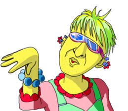 A colorful uncle sticker #1154902