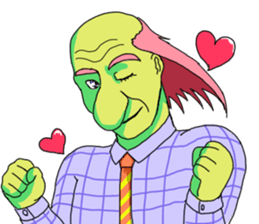 A colorful uncle sticker #1154903