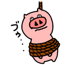 Boo-chan of piglets sticker #1155108