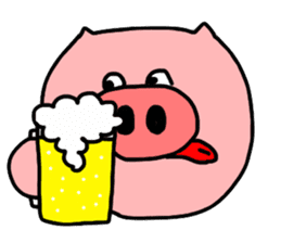 Boo-chan of piglets sticker #1155112