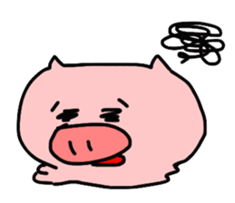 Boo-chan of piglets sticker #1155123