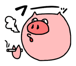 Boo-chan of piglets sticker #1155127
