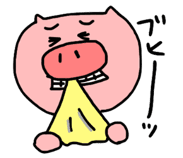 Boo-chan of piglets sticker #1155129