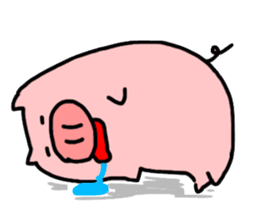 Boo-chan of piglets sticker #1155134