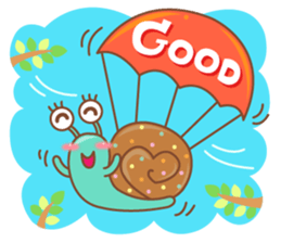 MooMoo, the lovely snail sticker #1155268