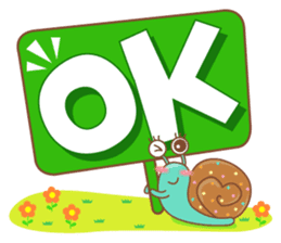 MooMoo, the lovely snail sticker #1155277