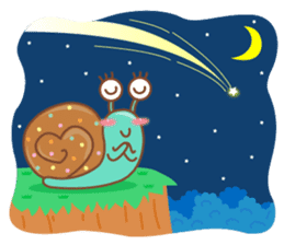 MooMoo, the lovely snail sticker #1155284