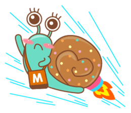 MooMoo, the lovely snail sticker #1155285