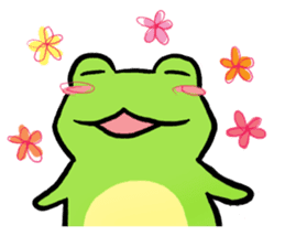 Carefree Frog(English) sticker #1155606