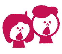 chiko and mah sticker #1155972