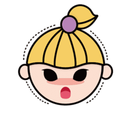 Girl's Mood sticker #1156326