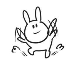 lazy rabbitttttt !!! sticker #1156630