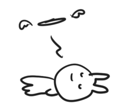 lazy rabbitttttt !!! sticker #1156635