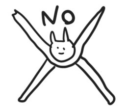 lazy rabbitttttt !!! sticker #1156657