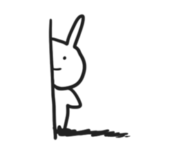 lazy rabbitttttt !!! sticker #1156664