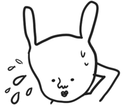 lazy rabbitttttt !!! sticker #1156665
