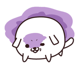 Marshmallow Dog sticker #1156799