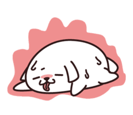 Marshmallow Dog sticker #1156801