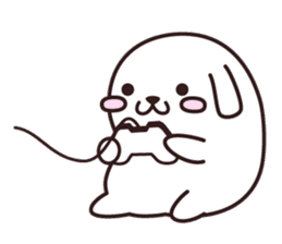 Marshmallow Dog sticker #1156824