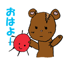 Patch & Pico They're Stuffed Animals sticker #1156946