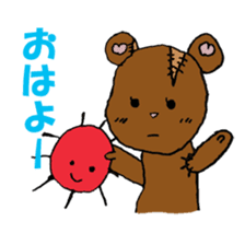 Patch & Pico They're Stuffed Animals sticker #1156946