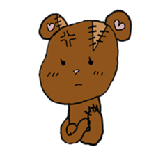 Patch & Pico They're Stuffed Animals sticker #1156951