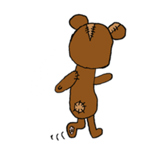 Patch & Pico They're Stuffed Animals sticker #1156959