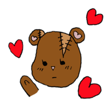 Patch & Pico They're Stuffed Animals sticker #1156973