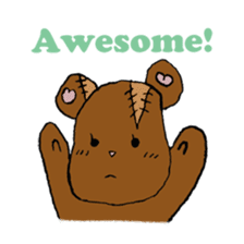 Patch & Pico They're Stuffed Animals sticker #1156978