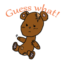 Patch & Pico They're Stuffed Animals sticker #1156980