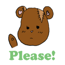 Patch & Pico They're Stuffed Animals sticker #1156984