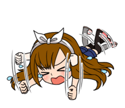 Stamp Girl "Emotions" sticker #1157414