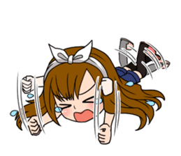 Stamp Girl "Emotions" sticker #1157414