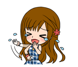 Stamp Girl "Emotions" sticker #1157420