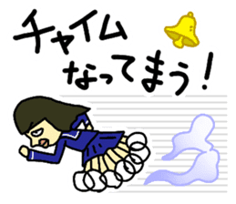 Girl's talk in Nagoya -Student ver.- sticker #1157883