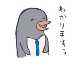 Penguin Worker sticker #1158262