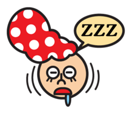 Nice Polka Dot Aflon. sticker #1158627