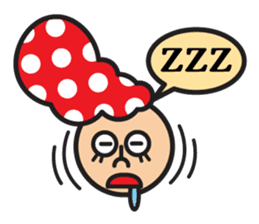 Nice Polka Dot Aflon. sticker #1158627