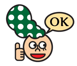 Nice Polka Dot Aflon. sticker #1158636