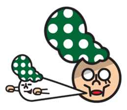 Nice Polka Dot Aflon. sticker #1158638