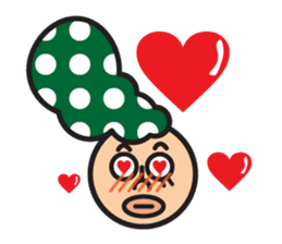 Nice Polka Dot Aflon. sticker #1158639