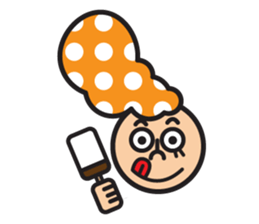 Nice Polka Dot Aflon. sticker #1158643