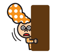 Nice Polka Dot Aflon. sticker #1158645