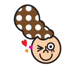 Nice Polka Dot Aflon. sticker #1158648