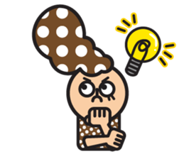 Nice Polka Dot Aflon. sticker #1158649