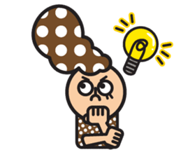 Nice Polka Dot Aflon. sticker #1158649